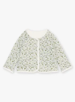Sergent Major Pull, Gilet & Cardigan-Cardigan r&eacute;versible &eacute;cru en tubique