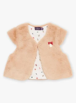 Sergent Major Pull, Gilet & Cardigan-Cardigan sans manches Beige