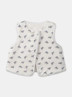 Sergent Major Pull, Gilet & Cardigan-Cardigan sans manches Ivoire