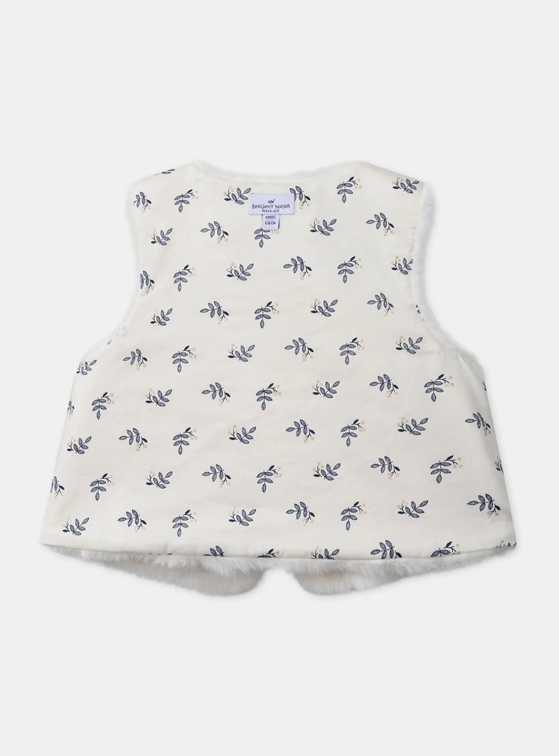 Sergent Major Pull, Gilet & Cardigan-Cardigan sans manches Ivoire