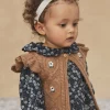 Sergent Major Pull, Gilet & Cardigan-Cardigan sans manches Marron chin&eacute;
