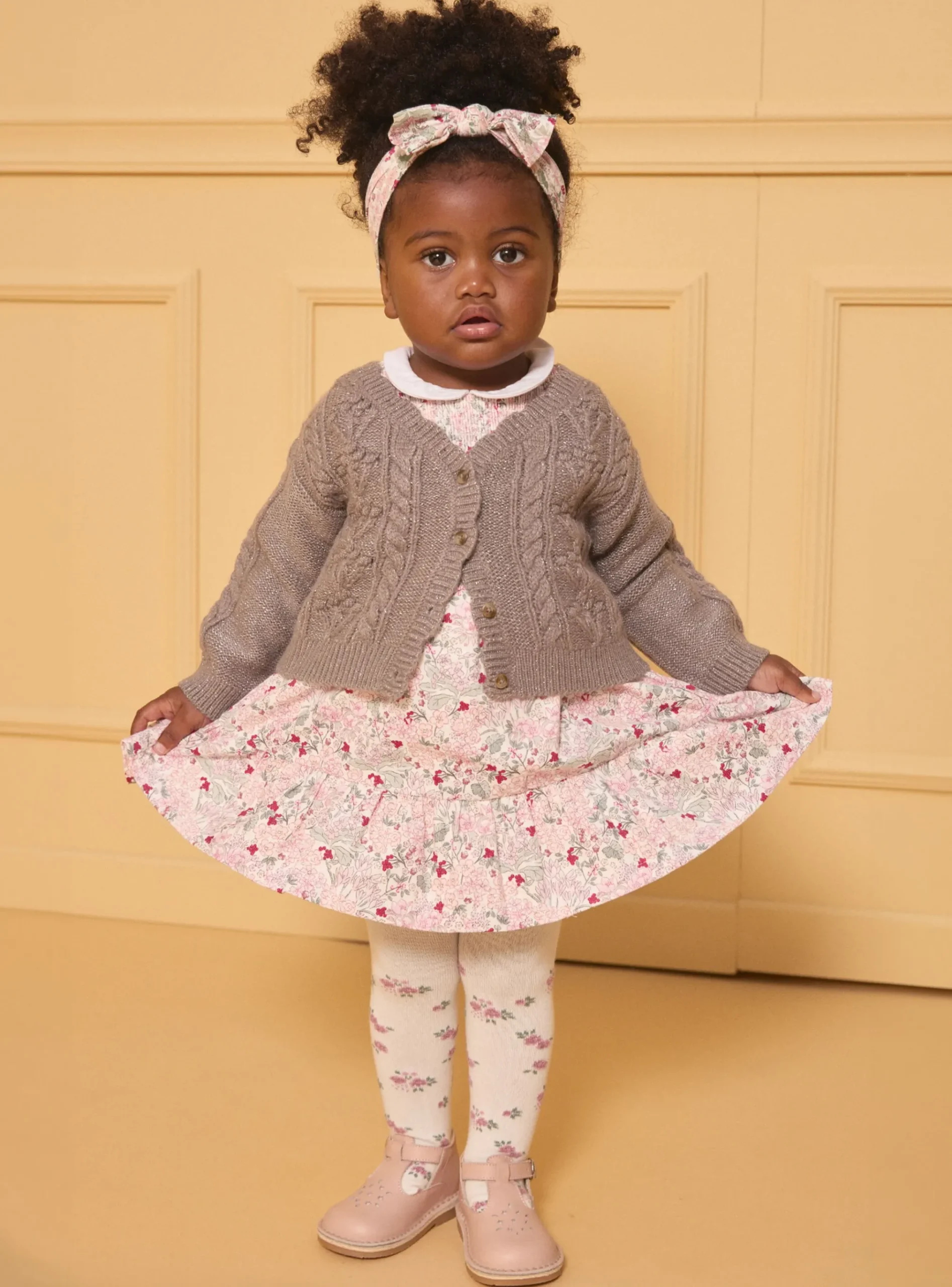 Sergent Major Pull, Gilet & Cardigan-Cardigan tressé fantaisie