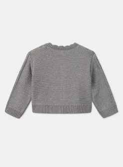 Sergent Major Pull, Gilet & Cardigan-Cardigan tressé fantaisie