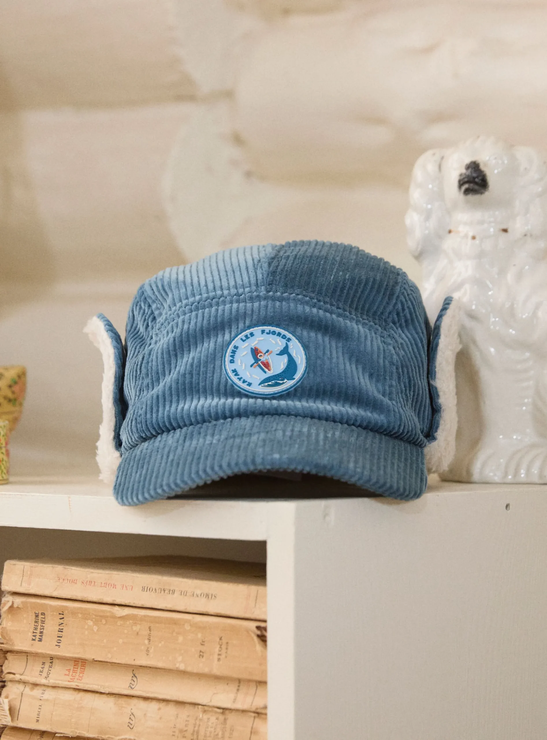 Sergent Major Bonnet, Echarpe, & Gant-Casquette bleue