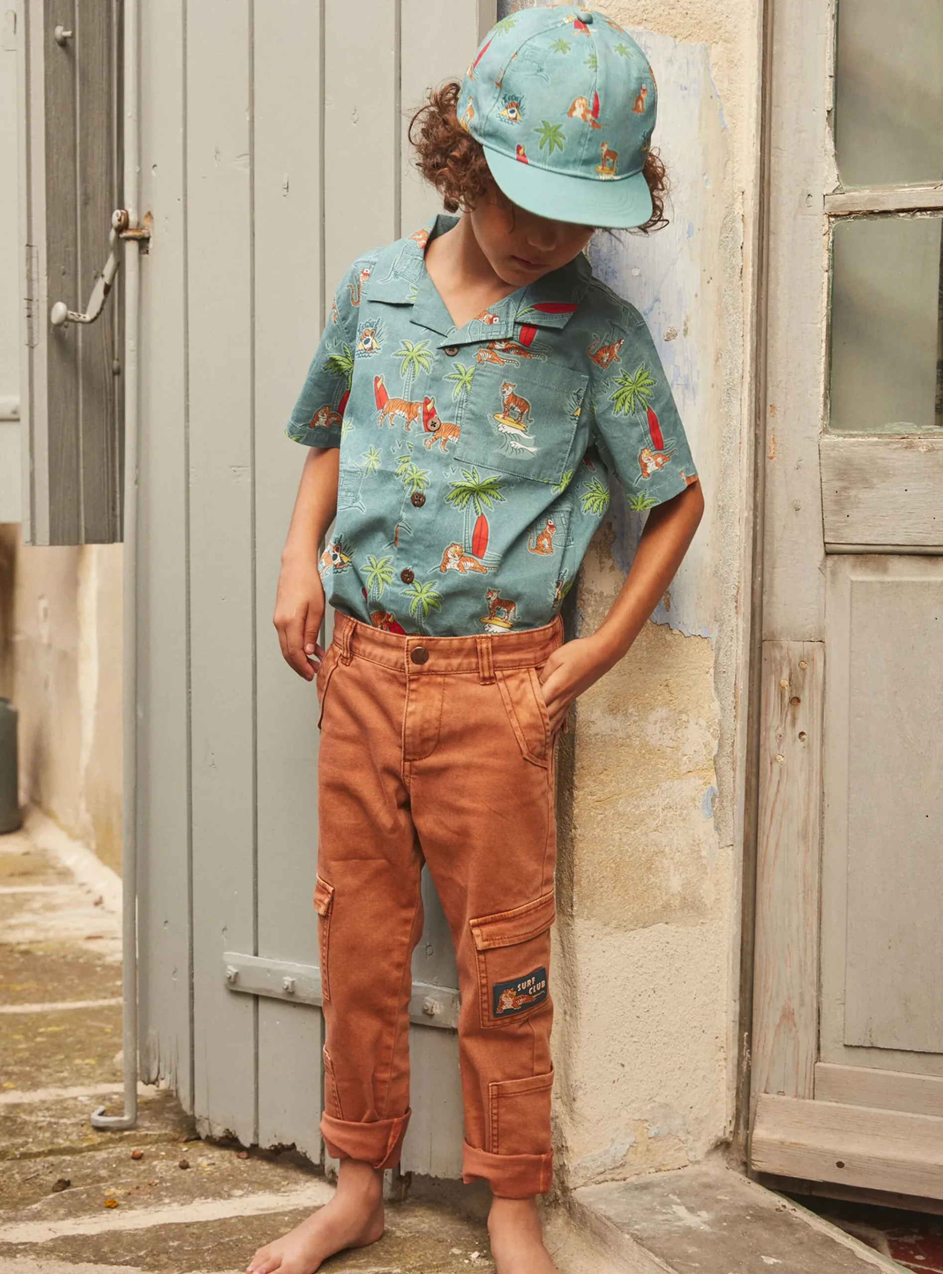 Sergent Major Chapeau & Tour De Cou-Casquette bleue avec imprimés