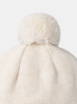 Sergent Major Bonnet, Moufle, Chausson & Chaussette-Chapeau Beige Chiné