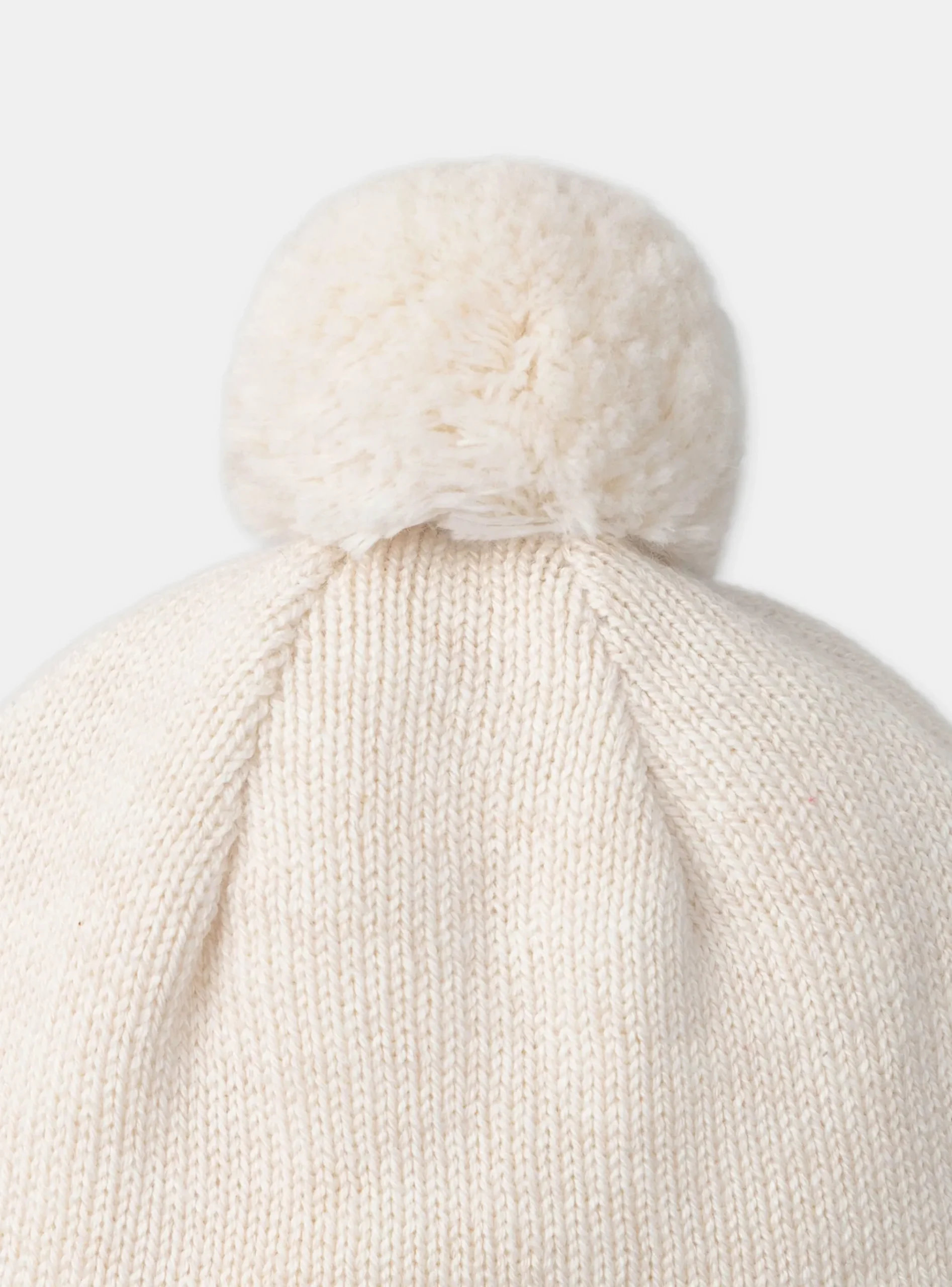 Sergent Major Bonnet, Moufle, Chausson & Chaussette-Chapeau Beige Chiné