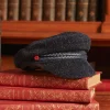 Sergent Major Chapeau & Foulard-Chapeau Bleu marine