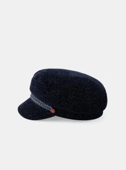 Sergent Major Chapeau & Foulard-Chapeau Bleu marine