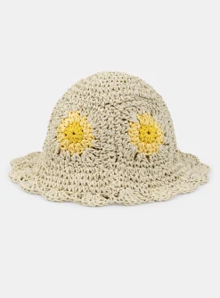 Sergent Major Chapeau & Bandeau-Chapeau Ecru