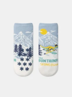Sergent Major Sous-vêtement & Chaussettes-Chaussette polaire antid&eacute;rapante