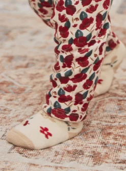 Sergent Major Chaussettes & Collant-Chaussettes &eacute;crues &agrave; jacquard fantaisie
