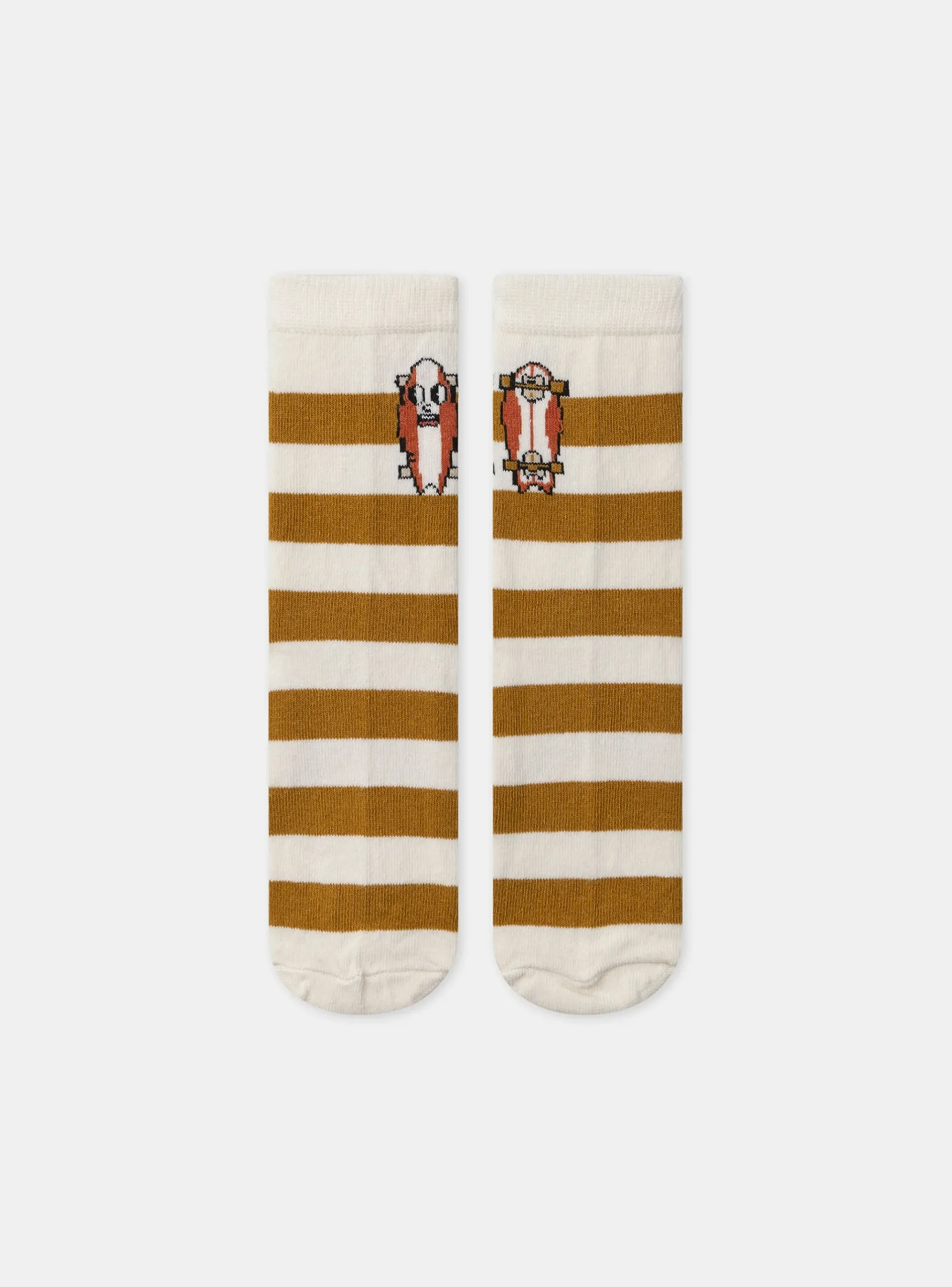 Sergent Major Sous-vêtement & Chaussettes-Chaussettes rayées avec skateboard