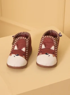 Sergent Major Chaussures-Chausson de couleur marron