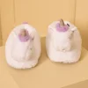 Sergent Major Chaussures Et Chaussons | Pyjama-Chausson en fourrure synth&eacute;tique &eacute;cru