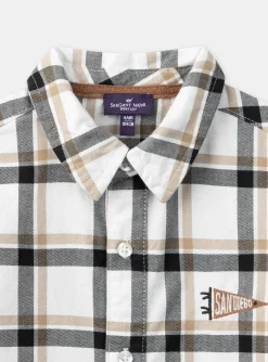 Sergent Major Chemise-Chemise à Carreaux