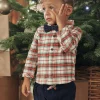 Sergent Major Chemise, T-shirt & Polo-Chemise &agrave; carreaux rouge