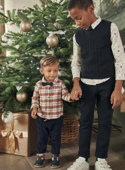 Sergent Major Chemise, T-shirt & Polo-Chemise &agrave; carreaux rouge