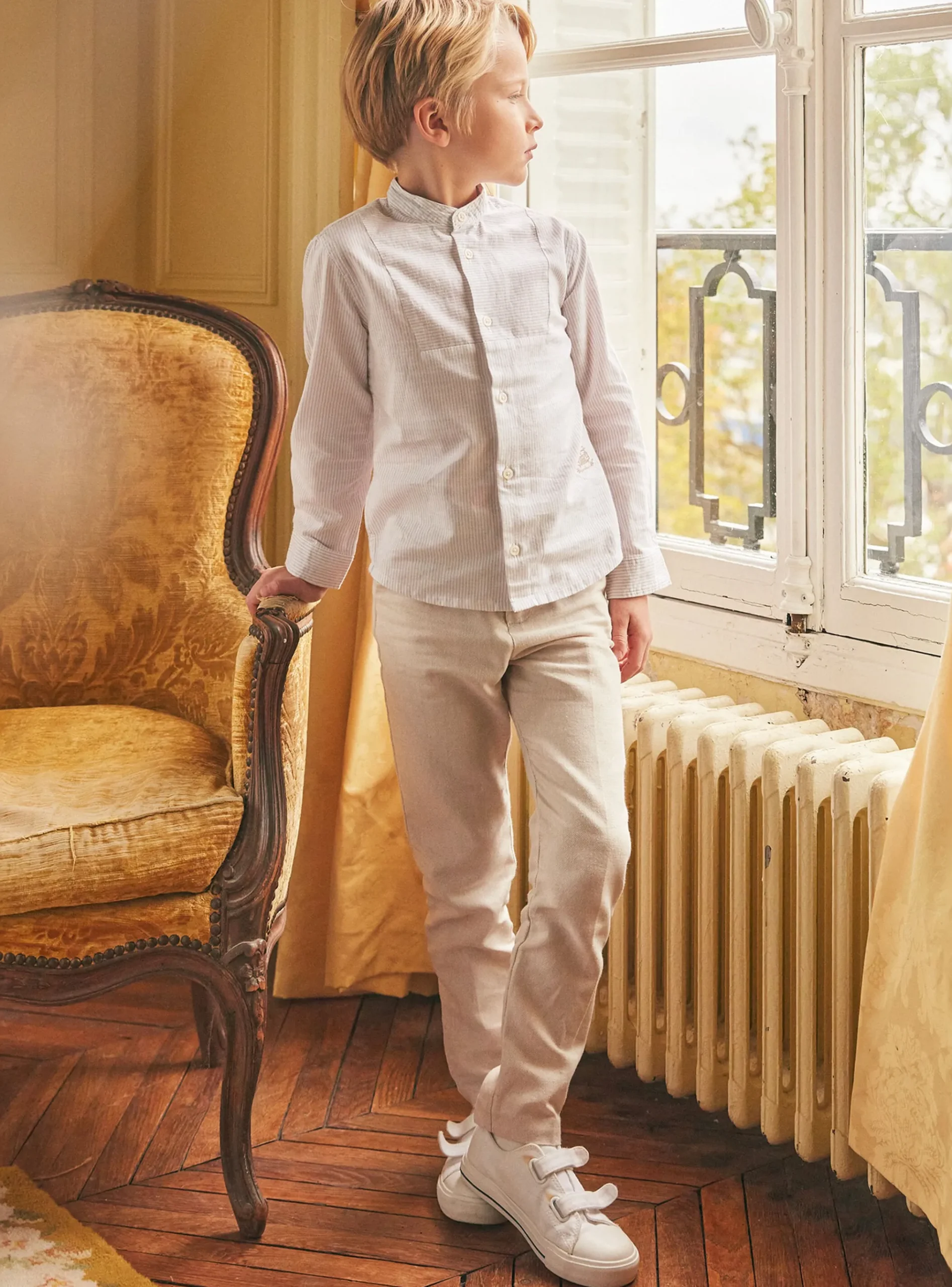 Sergent Major Chemise-Chemise Blanche