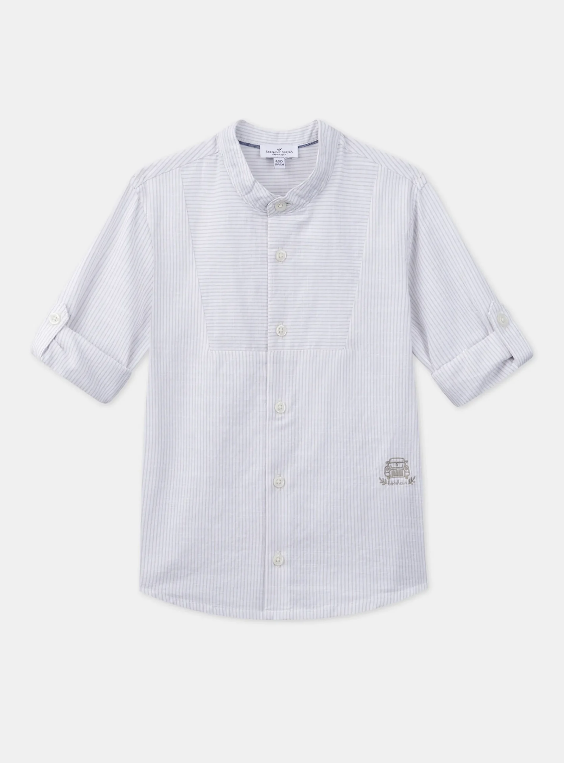 Sergent Major Chemise-Chemise Blanche