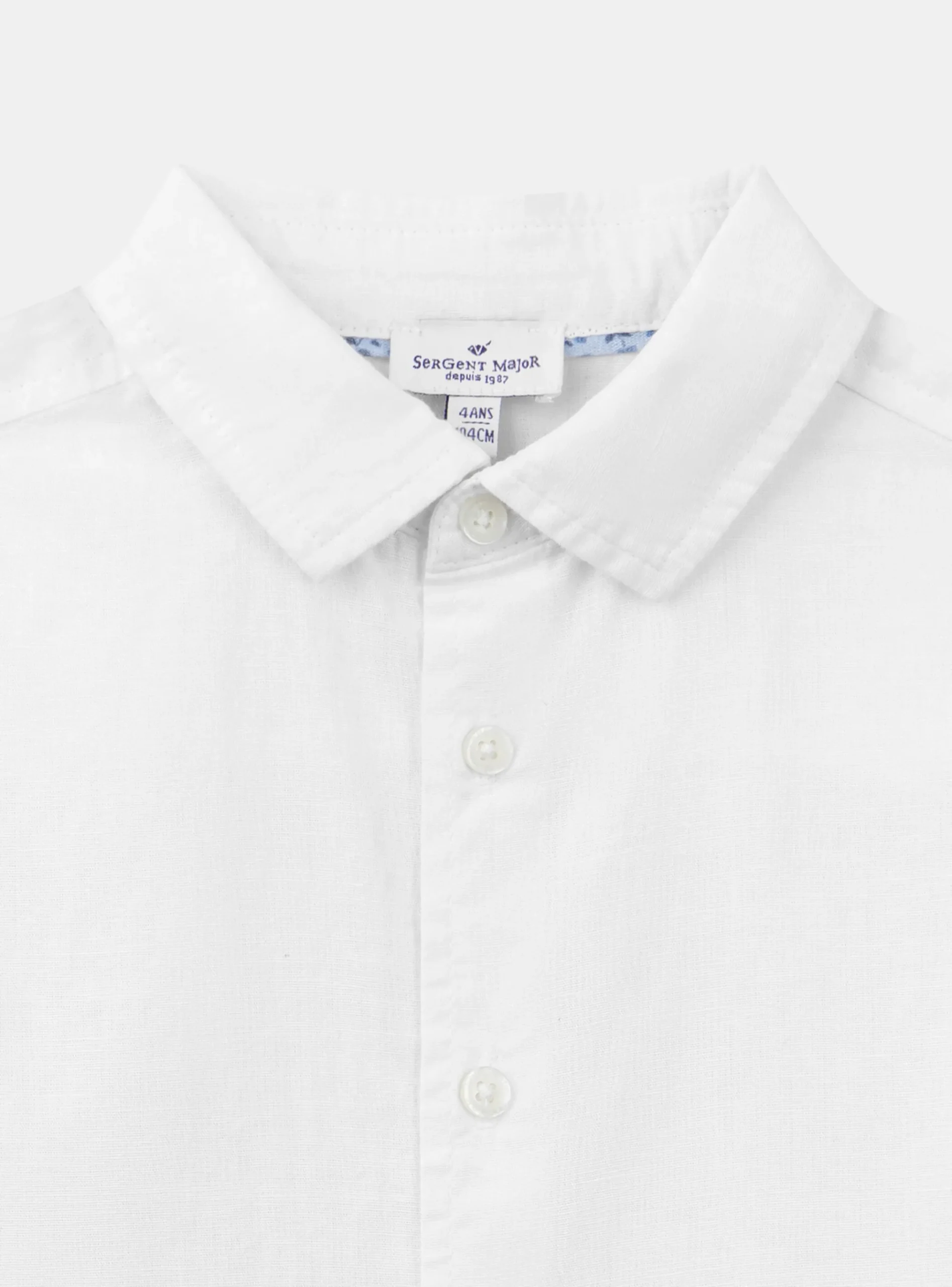 Sergent Major Chemise-Chemise blanche élégante