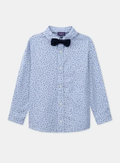 Sergent Major Chemise-Chemise bleue oxford