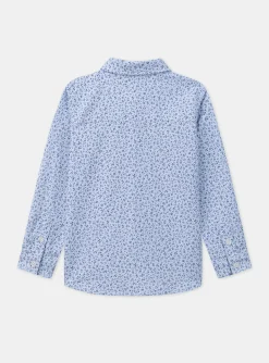 Sergent Major Chemise-Chemise bleue oxford