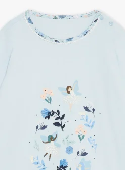 Sergent Major Pyjama-Chemise de nuit et legging bleu