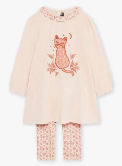 Sergent Major Pyjama-Chemise de nuit et legging rose