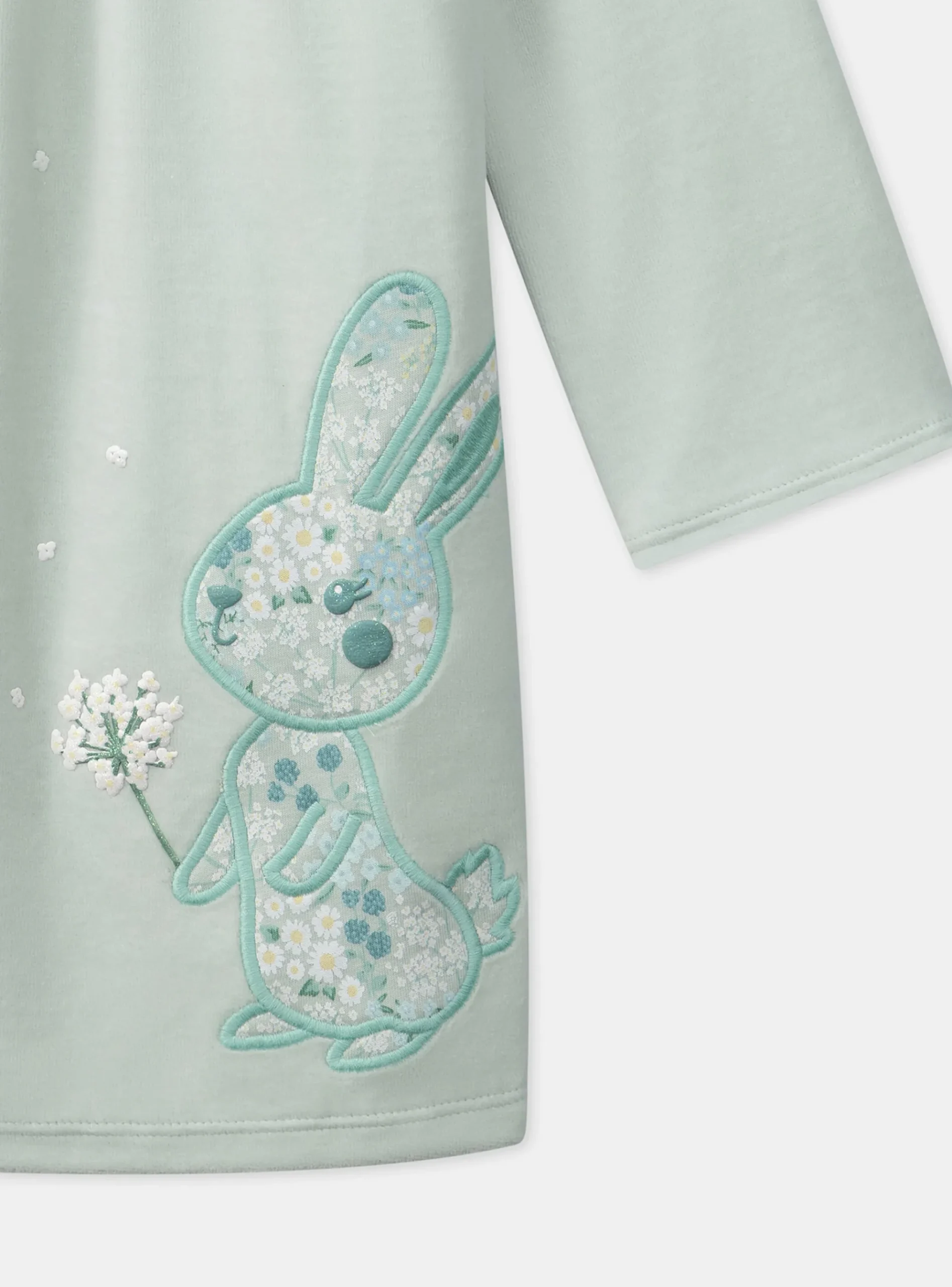 Sergent Major Pyjama-Chemise de nuit Lapin en velours