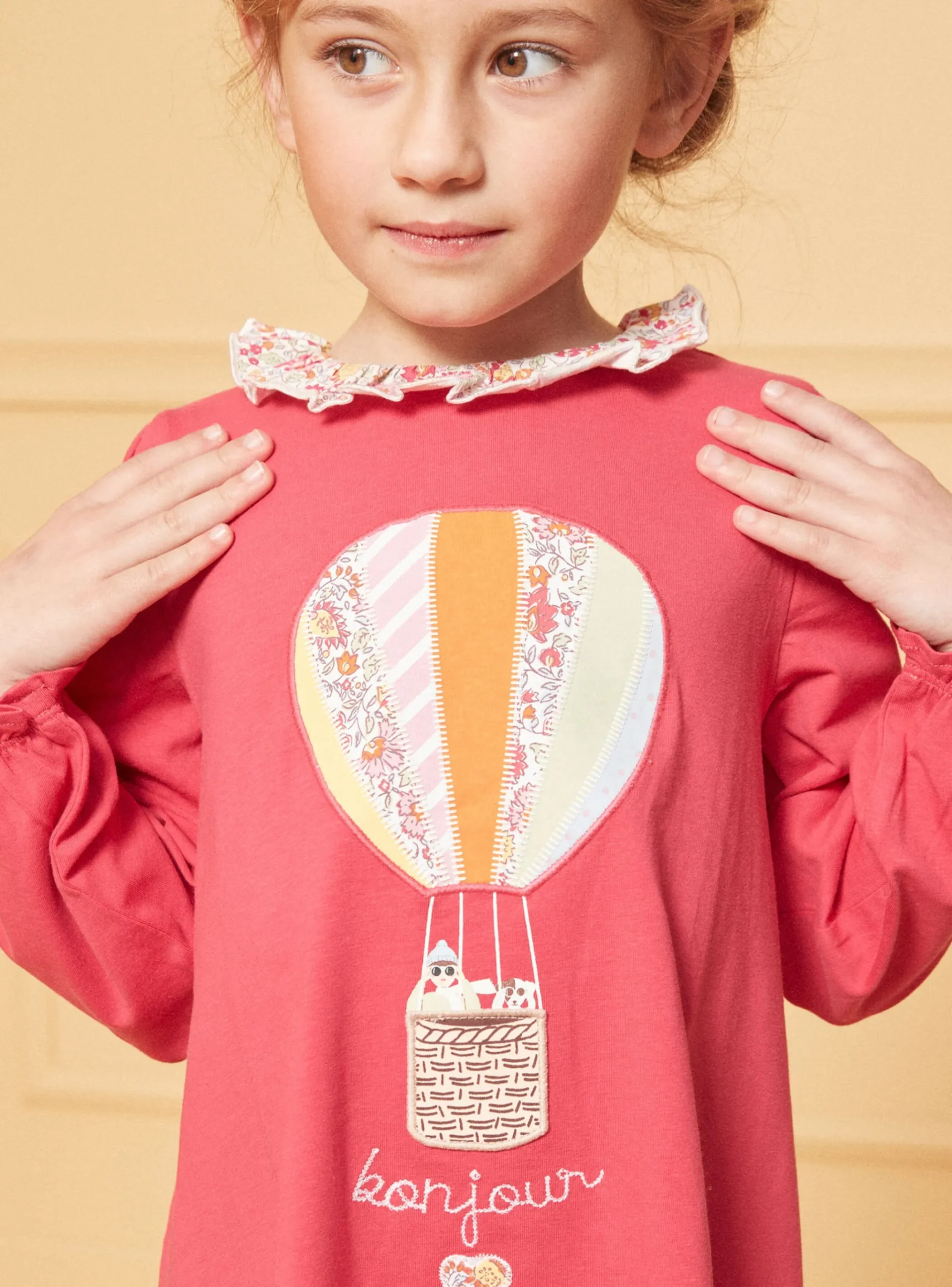 Sergent Major Pyjama-Chemise de nuit Montgolfier en jersey