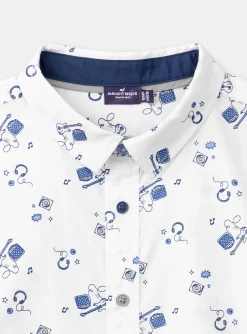 Sergent Major T-shirt & Polo-Chemise &eacute;crue &agrave; imprim&eacute; musical