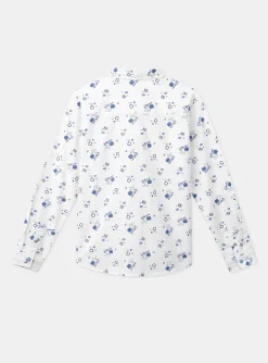 Sergent Major T-shirt & Polo-Chemise &eacute;crue &agrave; imprim&eacute; musical