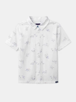Sergent Major Chemise-Chemise imprimée dinosaure
