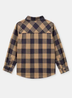Sergent Major Chemise-Chemise Marron