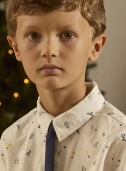 Sergent Major Chemise-Chemise Noël