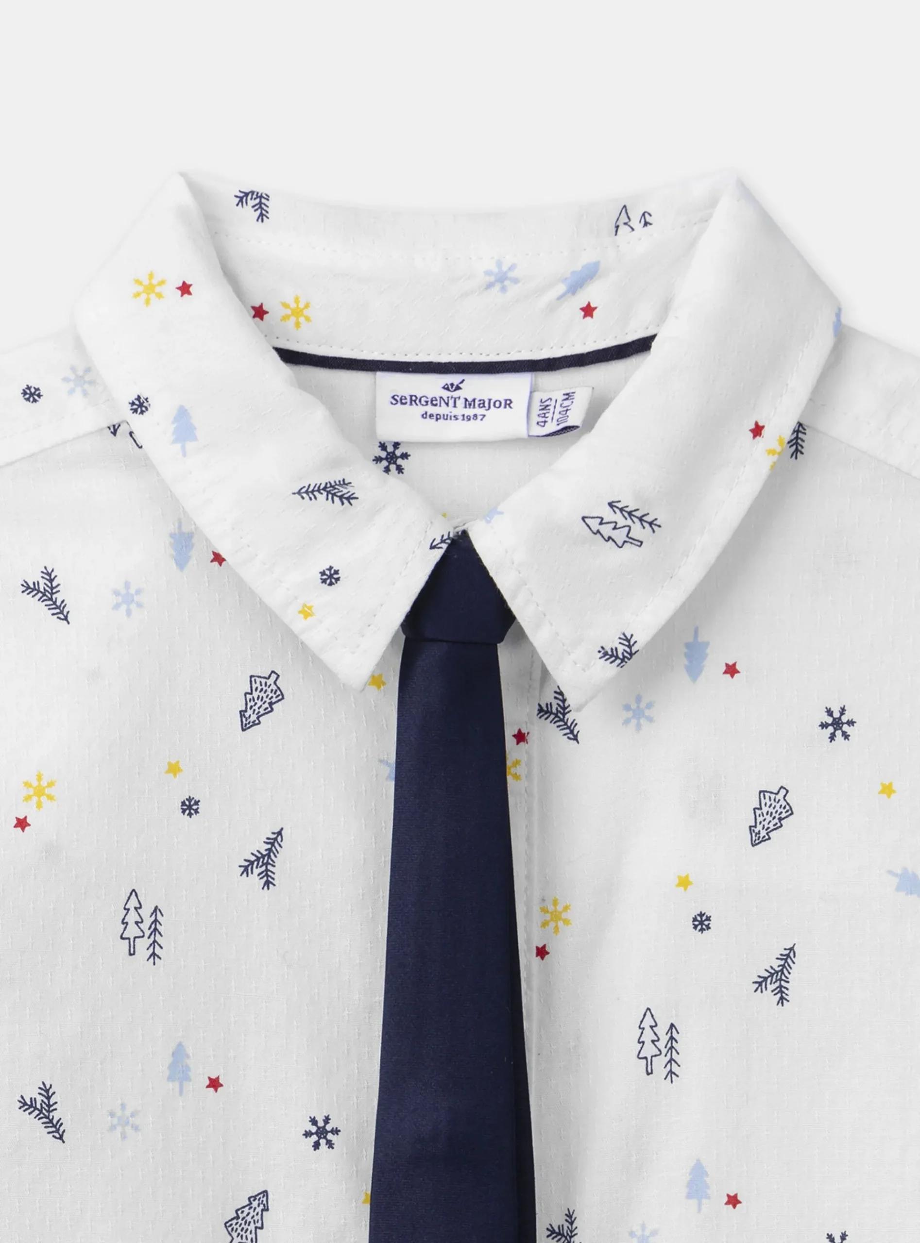 Sergent Major Chemise-Chemise Noël