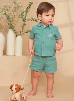 Sergent Major Chemise, T-shirt & Polo-Chemise Verte