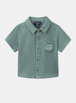 Sergent Major Chemise, T-shirt & Polo-Chemise Verte