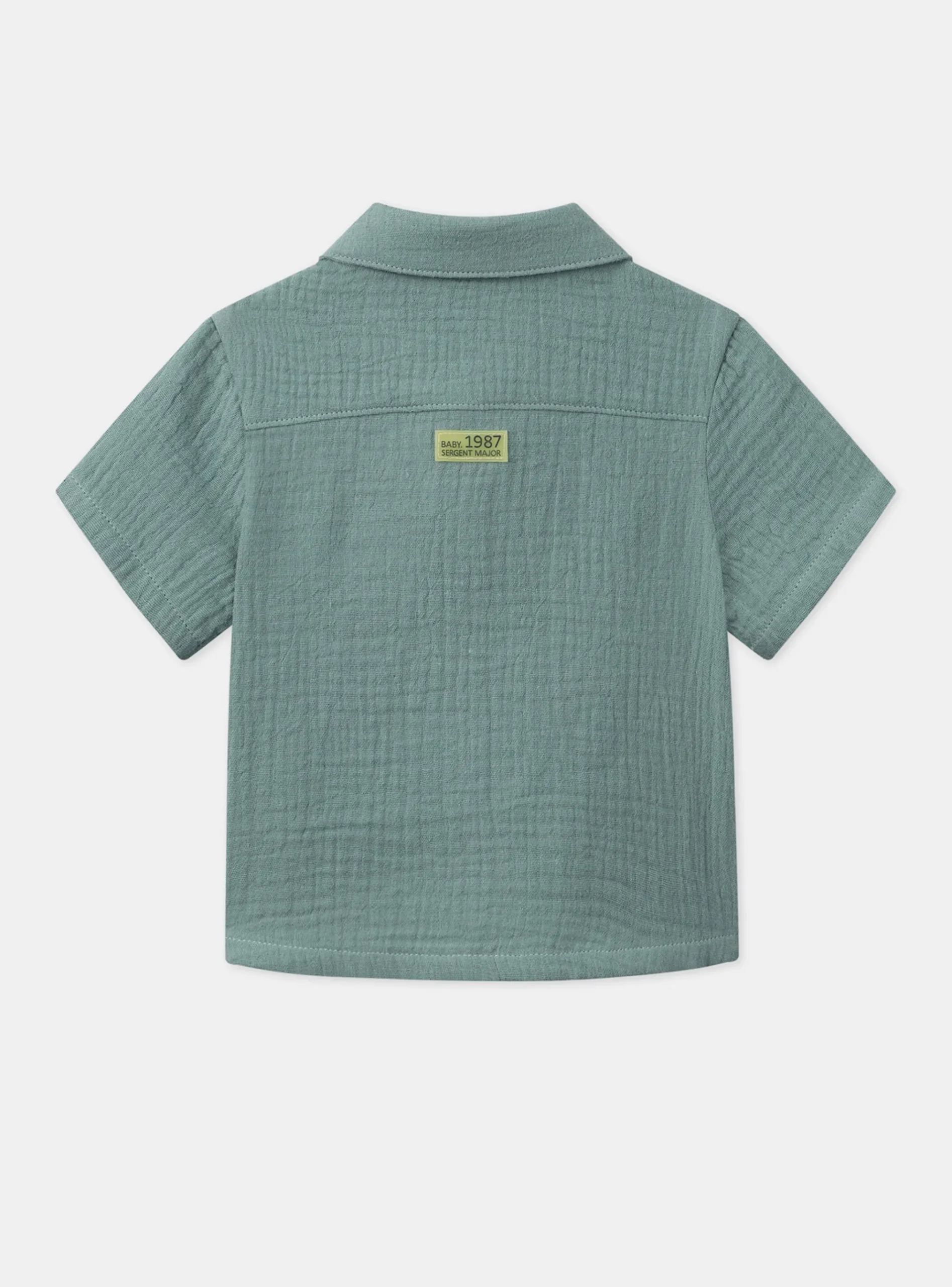 Sergent Major Chemise, T-shirt & Polo-Chemise Verte