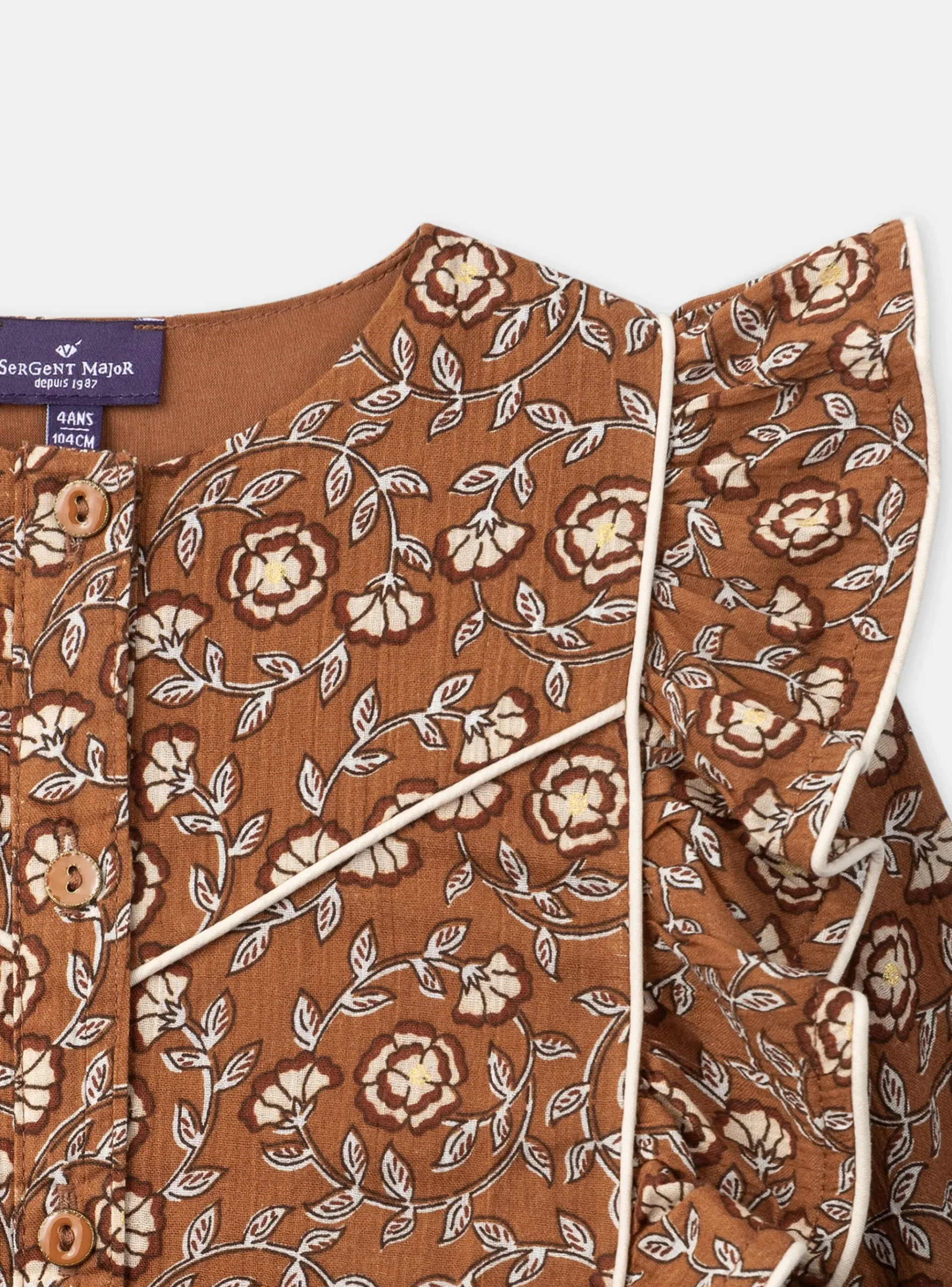 Sergent Major Blouse & T-shirt-Chemisier à motifs fleurs