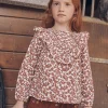 Sergent Major Blouse & T-shirt-Chemisier &eacute;cru &agrave; imprim&eacute; fleuri
