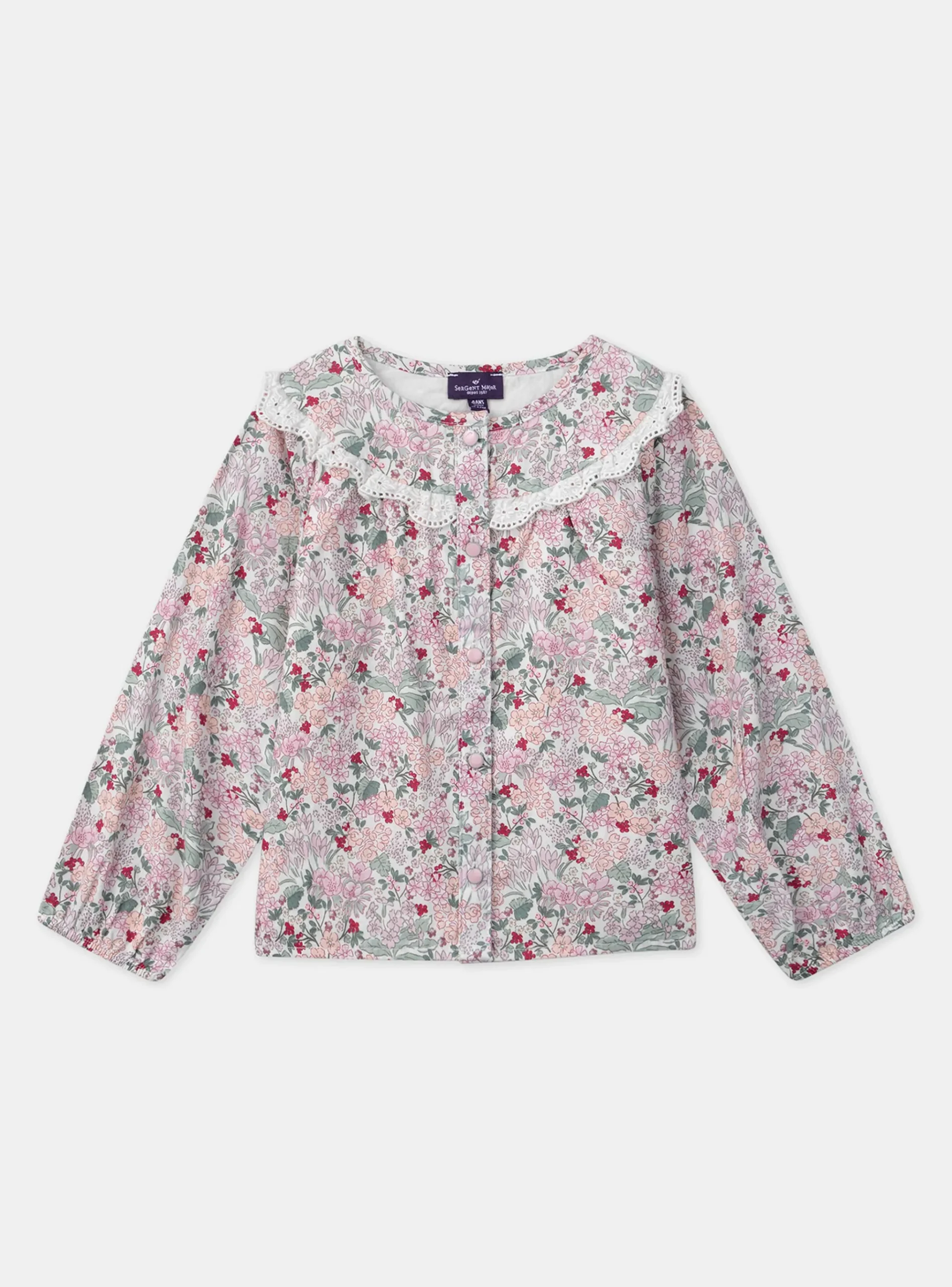 Sergent Major Blouse & T-shirt-Chemisier fleuri