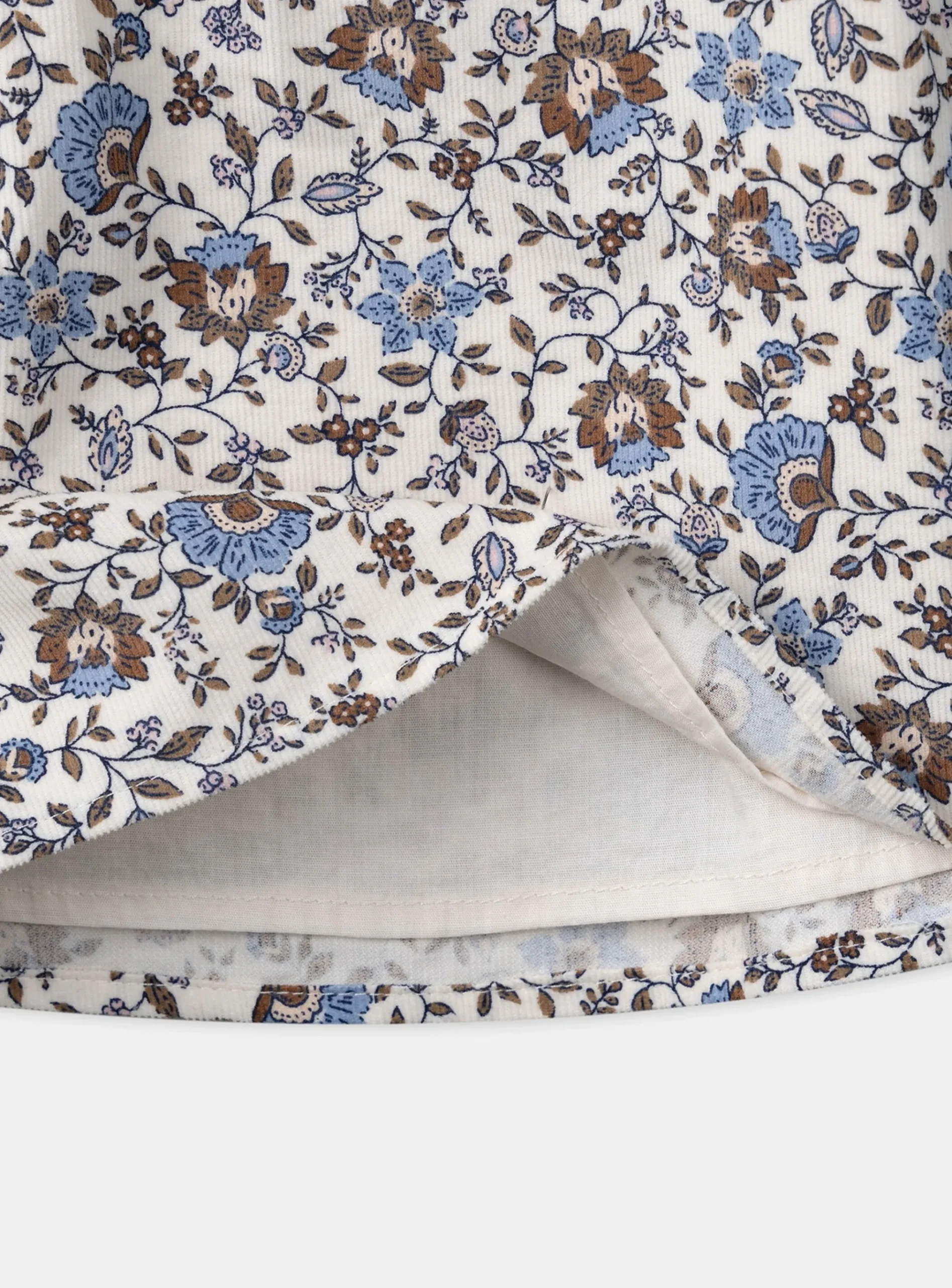Sergent Major Blouse & T-shirt-Chemisier fleuri en velours