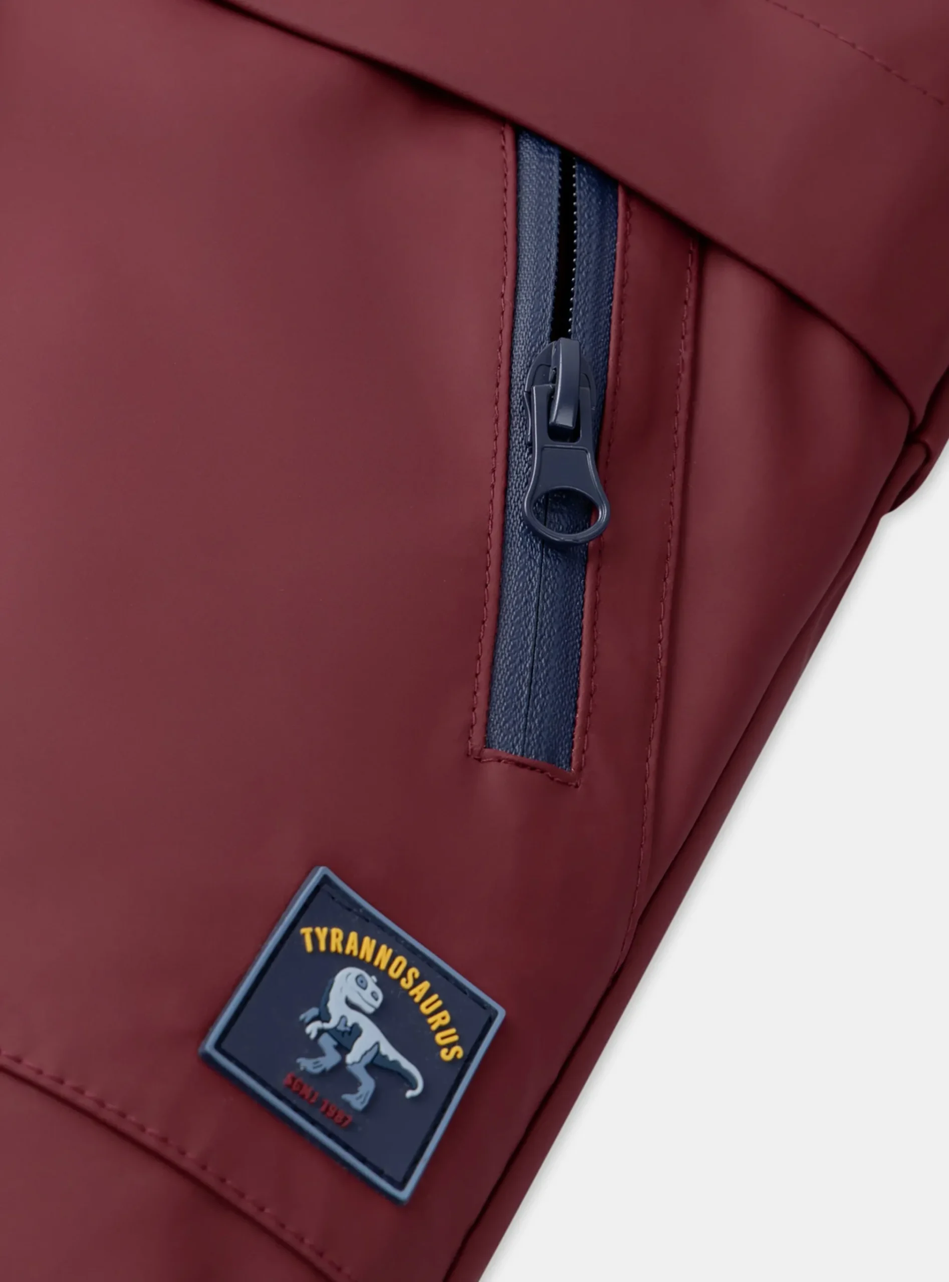 Sergent Major Manteau, Parka & Veste-Ciré Bordeau 3 en 1