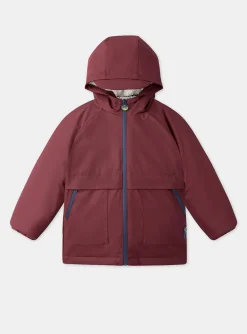 Sergent Major Manteau, Parka & Veste-Ciré Bordeau 3 en 1