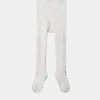 Sergent Major Sous-vêtement, Chaussette & Collant-Collants &eacute;crus maille c&ocirc;tel&eacute;e