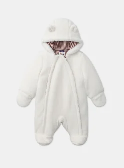 Sergent Major Manteau, Parka & Veste-Combinaison Pilote Blanc cassé