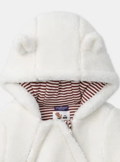 Sergent Major Manteau, Parka & Veste-Combinaison Pilote Blanc cassé