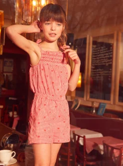Sergent Major Robe & Combinaison-Combishort Coeur Vichy